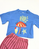 Soleil t-paita, SKY BLUE
