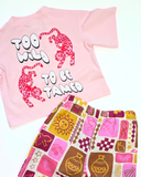 Tiger t-paita, LIGHT PINK