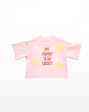 Lucky t-paita, LIGHT PINK