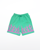 Fire shortsit, GREEN