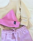Beam cotton beanie, PINK