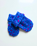 Baby Panther Mittens, BLUE